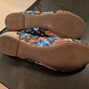 Lucky Brand Shoes - Lucky Brand Emmie floral flats with show organizer Lucky Brand Shoes - Lucky Brand Emmie floral flats with show organizer